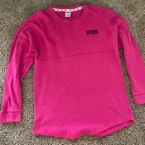 VS PINK long sleeve pink sweater